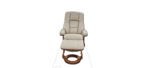 Scania Ergonomic Recliner + Footstool - Zedere