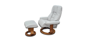 Scania Ergonomic Recliner + Footstool - Zedere