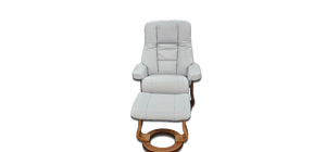 Scania Ergonomic Recliner + Footstool - Zedere