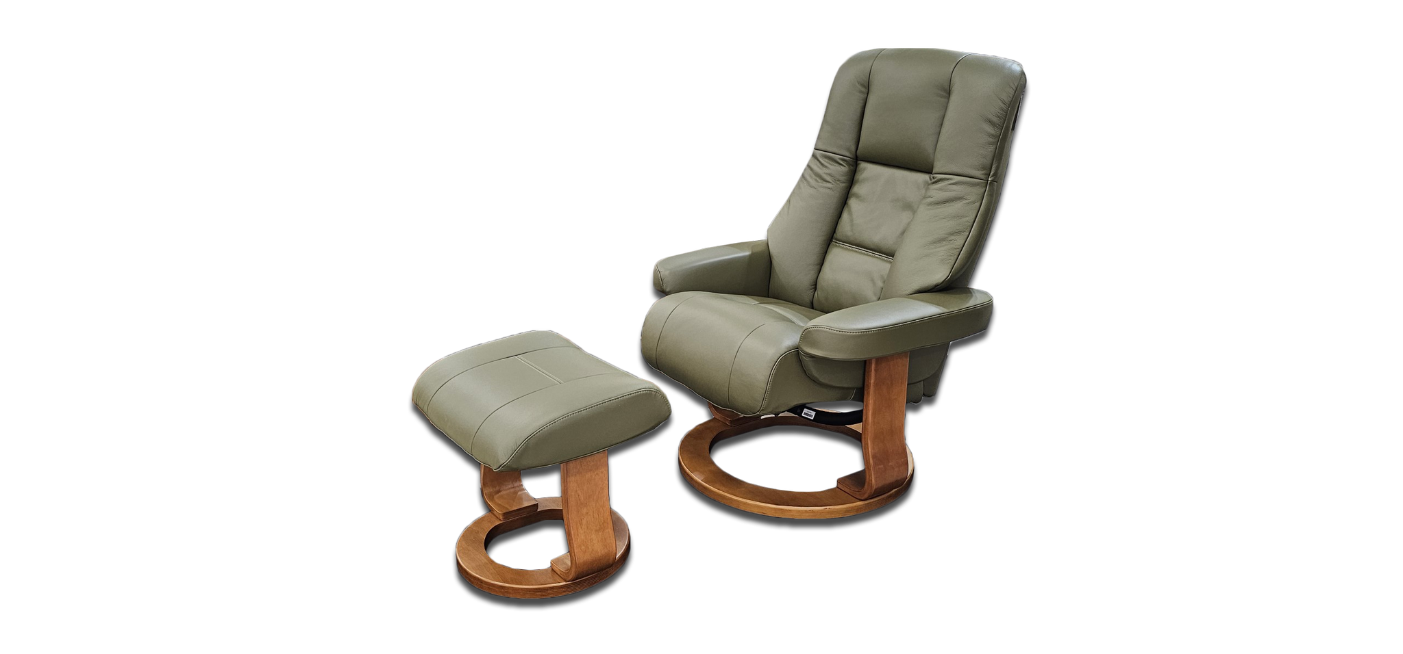 Scania Ergonomic Recliner + Footstool - Zedere